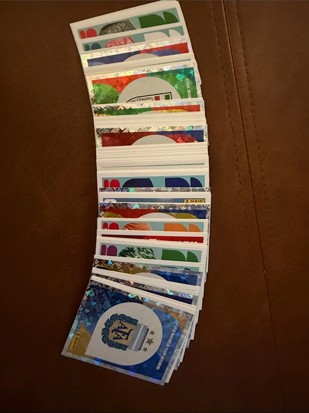 100 (like new) Panini FIFA World Cup 2026 stickers